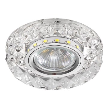 LUXERA 71074 - ripplaevalgusti CRYSTAL 1xGU10/50W/230V + LED