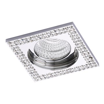 LUXERA 71077 - rippuv laevalgusti CRYSTALS 1xGU10/50W/230V kristall