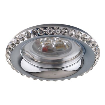 LUXERA 71080 - ripplaevalgusti CRYSTAL 1xGU10/50W/230V kristall