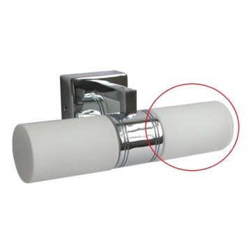 Luxera 8001 - Asenduskuppel klaasist ANITA G9 valge