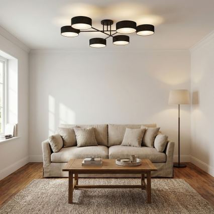 MAGA pinnapealne laelühter 6xE14/10W/230V must