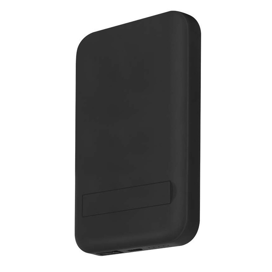 Magnetiline akupank juhtmevaba laadijaga Power Delivery 10 000mAh/20W/3,7V must