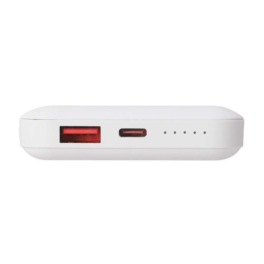 Magnetiline akupank juhtmevaba laadijaga Power Delivery 10 000mAh/20W/3,7V valge