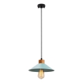 MANAVGAT 1xE27/40W/230V sinine/pruun riputusega lamp