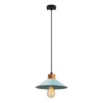 MANAVGAT 1xE27/40W/230V sinine/pruun riputusega lamp
