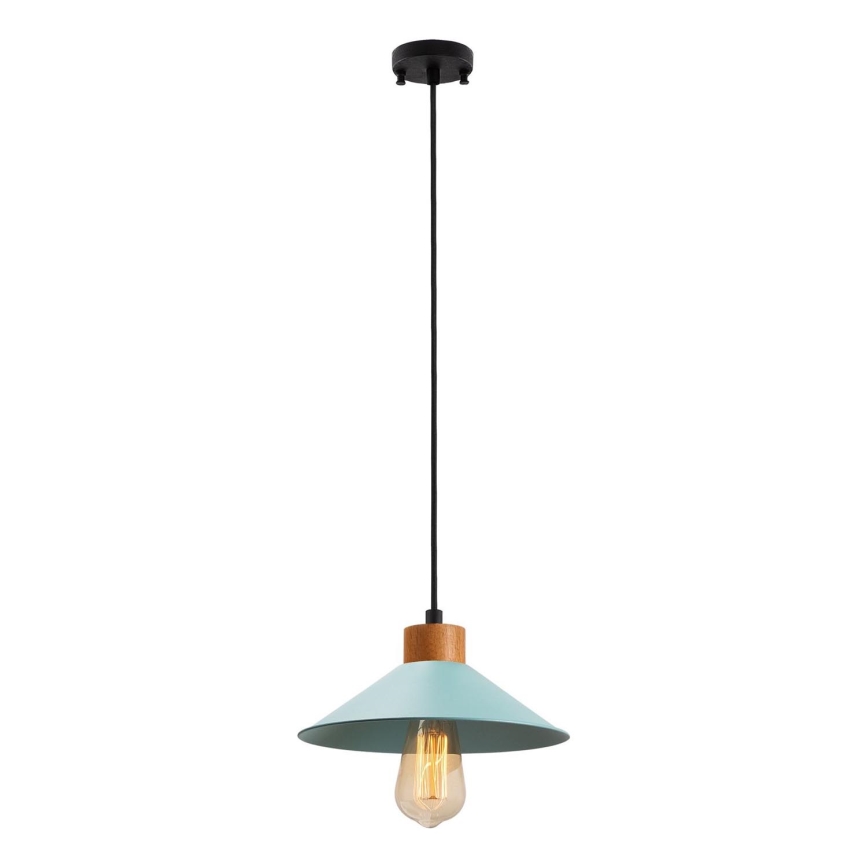 MANAVGAT 1xE27/40W/230V sinine/pruun riputusega lamp