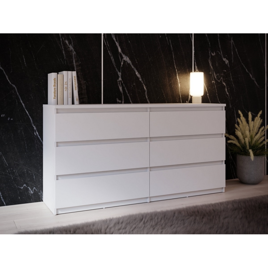 MAO kummut sahtlitega, valge