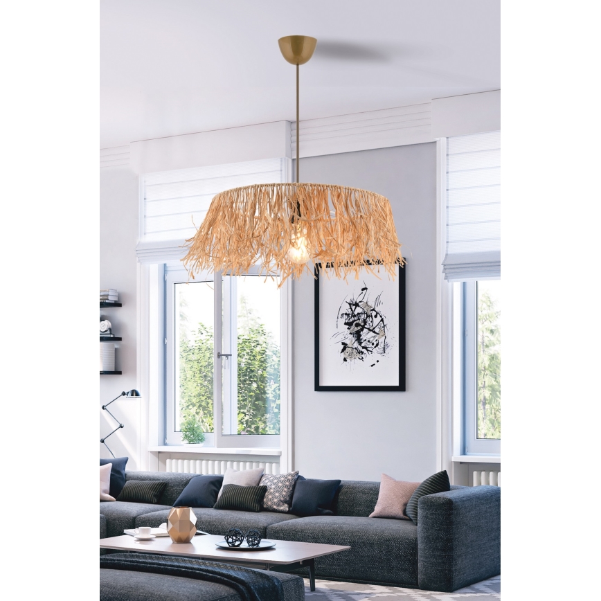 MARISKA riputuslamp 1xE27/40W/230V rafia