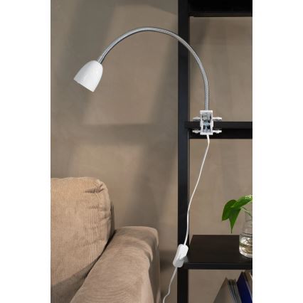 Markslöjd 106091 - LED Laualamp klambriga TULIP LED/3W/230V valge