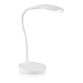 Markslöjd 106093 - hämardatav LED-laualamp USB-ga SWAN LED/4,6W/230V