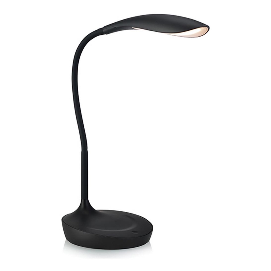 Markslöjd 106094 - hämardatav LED-laualamp USB-ga SWAN LED/4,6W/230V