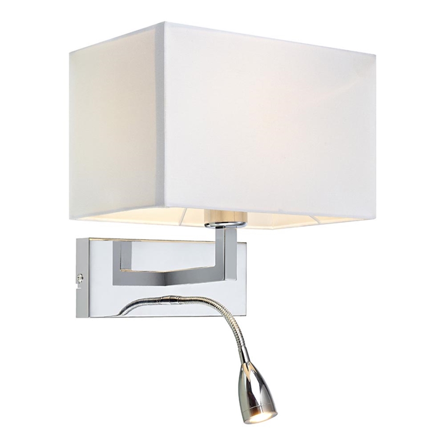 Markslöjd 106307 - LED Seinavalgusti SAVOY LED/3W+E27/60W/230V