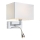 Markslöjd 106307 - LED Seinavalgusti SAVOY LED/3W+E27/60W/230V