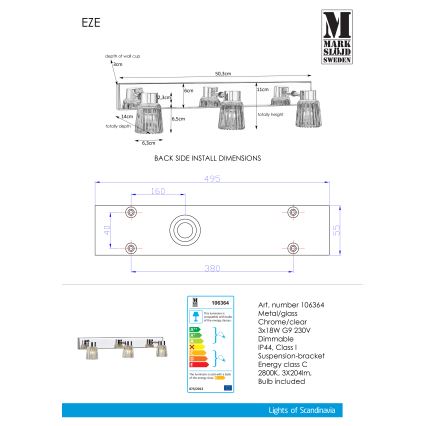 Markslöjd 106364 -Hämardatav seinavalgusti EZE 3xG9/18W/230V
