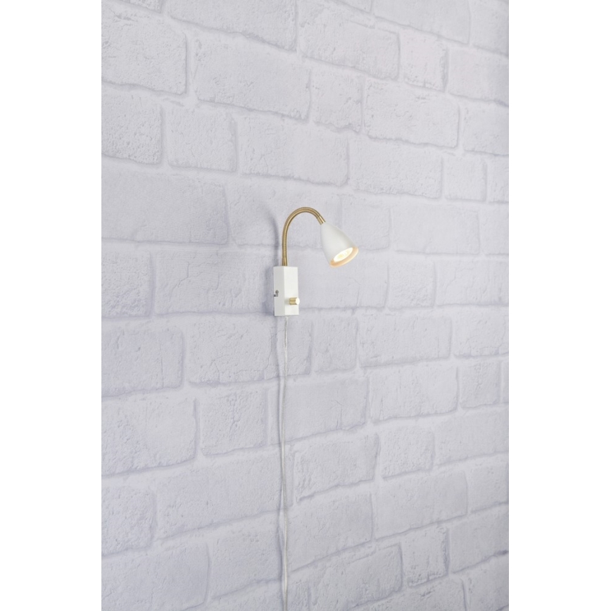 Markslöjd 106588 - Hämardatav seinavalgusti CIRO 1xGU10/7W/230V valge