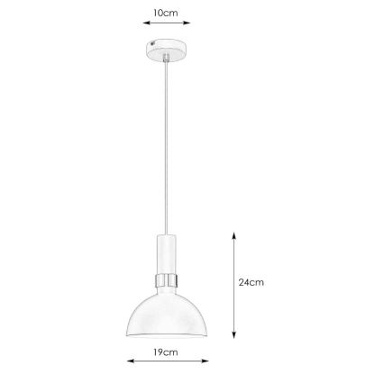 Markslöjd 106974 - Lühter LARRY 1xE27/60W/230V
