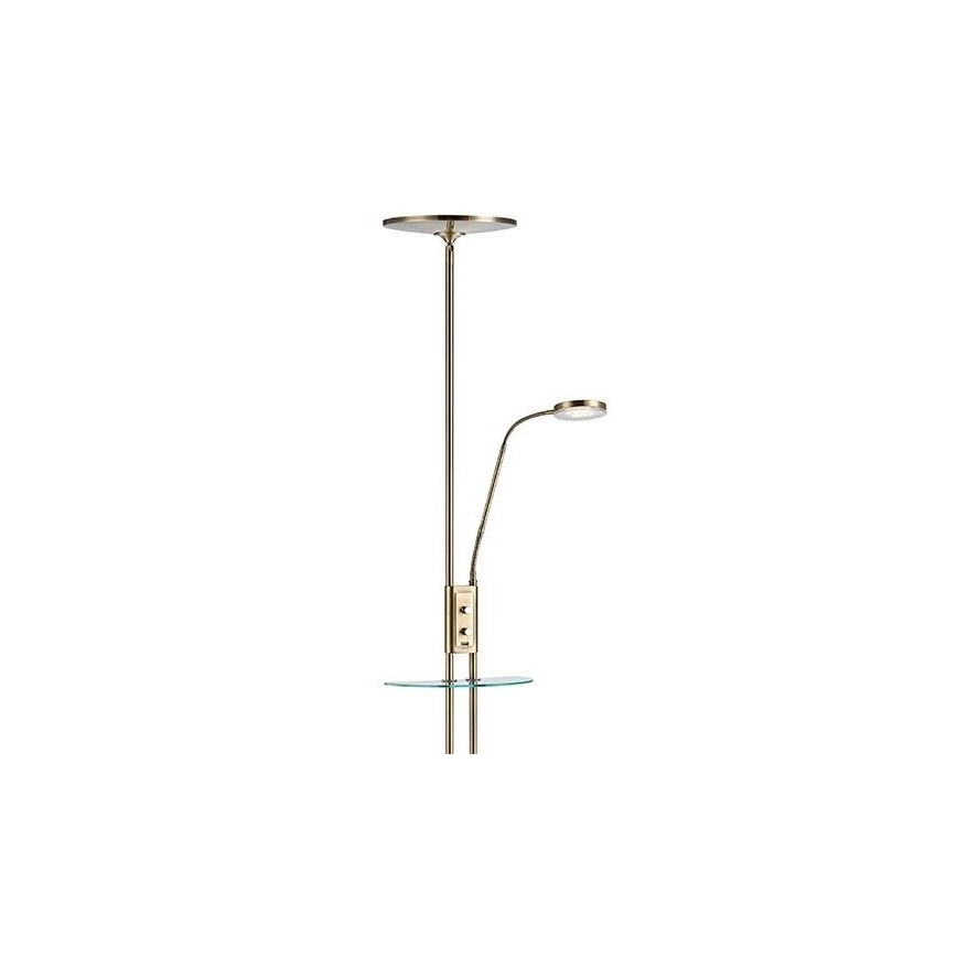 Markslöjd 107.009 - hämardatav LED põrandalamp FRIEND LED/18W/230V + LED/5W