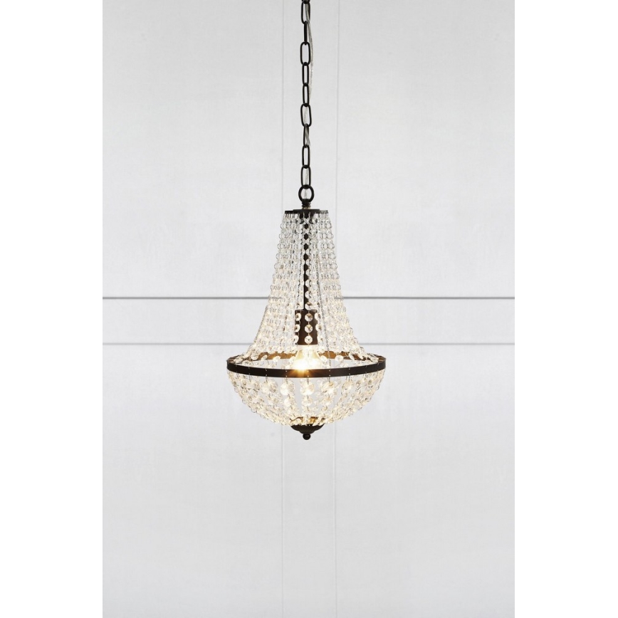 Markslöjd 107026 - Kristall-lühter GRÄNSÖ 1xE27/60W/230V