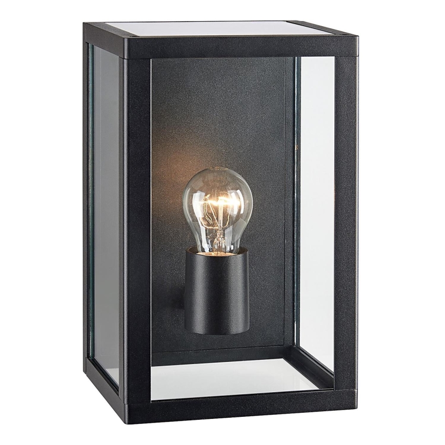 Markslöjd 107113 - Väli seinavalgusti PELHAM 1xE27/60W/230V IP44 must
