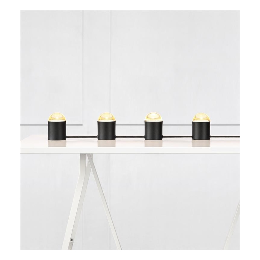 Markslöjd 107203 - Kristallist laualamp JINX 4xGU10/6W/230V