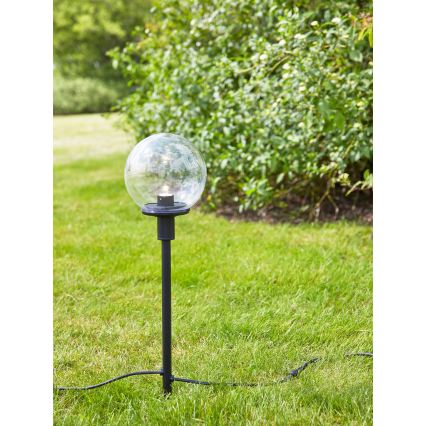 Markslöjd 107283 - LED välisvalgusti GARDEN24 LED/3W/24V 60 cm IP44 must/läbipaistev