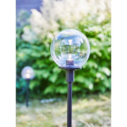 Markslöjd 107283 - LED välisvalgusti GARDEN24 LED/3W/24V 60 cm IP44 must/läbipaistev