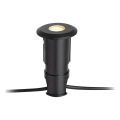 Markslöjd 107284 - GARDEN24 süvistatav välisvalgusti LED/0,8W/24V IP44 must