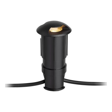 Markslöjd 107289 - GARDEN24 LED süvistatav välisvalgusti LED/0,8W/24V IP44 must