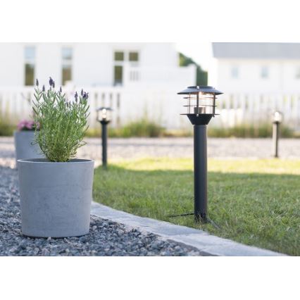 Markslöjd 107290 - LED Välivalgusti GARDEN 24 LED/3W/24V 45 cm IP44 must