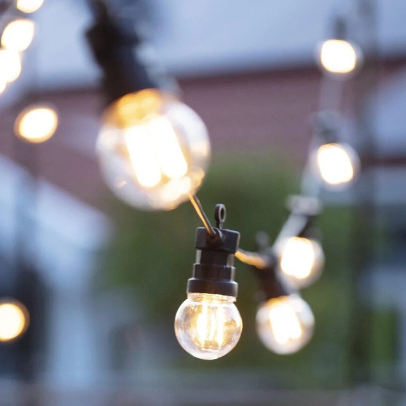Markslöjd 107292 - LED Väli dekoratiivne kett GARLAND GARDEN 10xLED 5,5m IP44