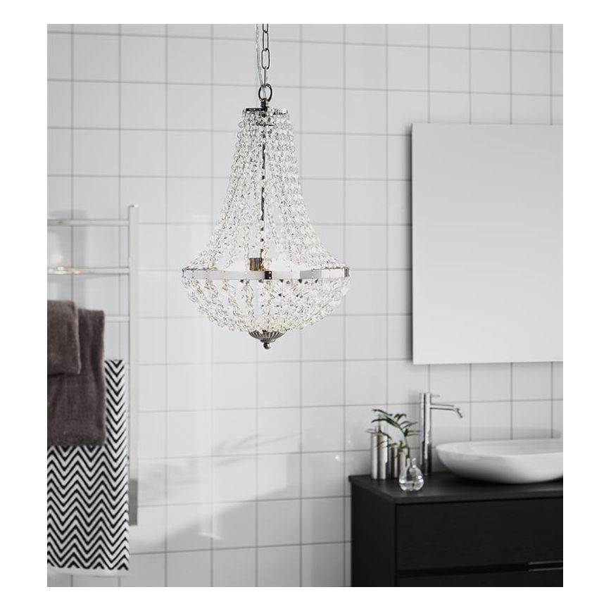 Markslöjd 107550 - Kristall-lühter vannituppa GRÄNSÖ 2xG9/20W/230V IP44