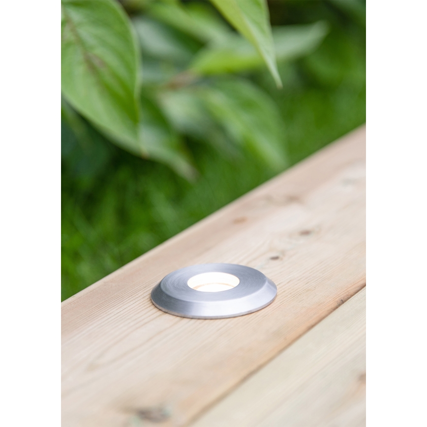 Markslöjd 107717 - LED välis-süvistatav valgusti GARDEN24 LED/3W/24V IP44 must/mattkroom