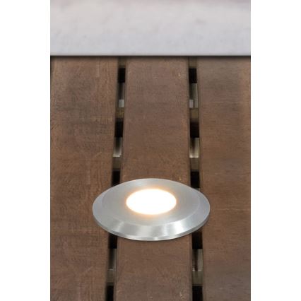 Markslöjd 107717 - LED välis-süvistatav valgusti GARDEN24 LED/3W/24V IP44 must/mattkroom