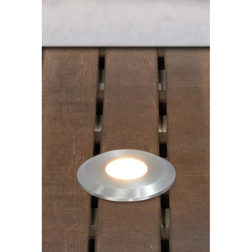 Markslöjd 107717 - LED välis-süvistatav valgusti GARDEN24 LED/3W/24V IP44 must/mattkroom