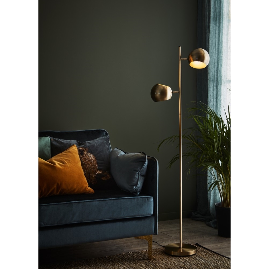 Markslöjd 107742 - Põrandalamp EDGAR 2xE14/40W/230V