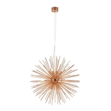 Markslöjd 107752 - Lühter SOLEIL 12xE14/20W/260V Roosa kuldne