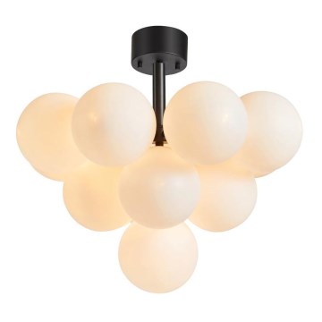 Markslöjd 107913 - Pinnapealne lühter MERLOT 13xG9/20W/230V läbimõõt 56 cm valge/must