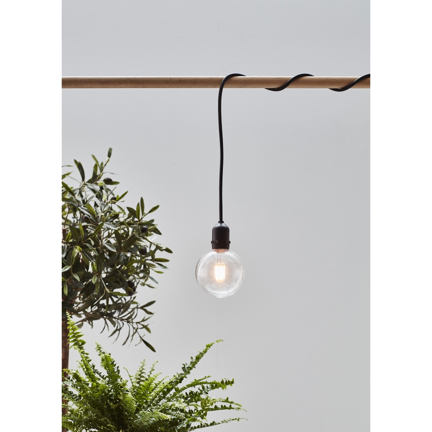 Markslöjd 107989 - LED välirippvalgusti GARDEN24 LED/2,86W/24V IP44 must/selge