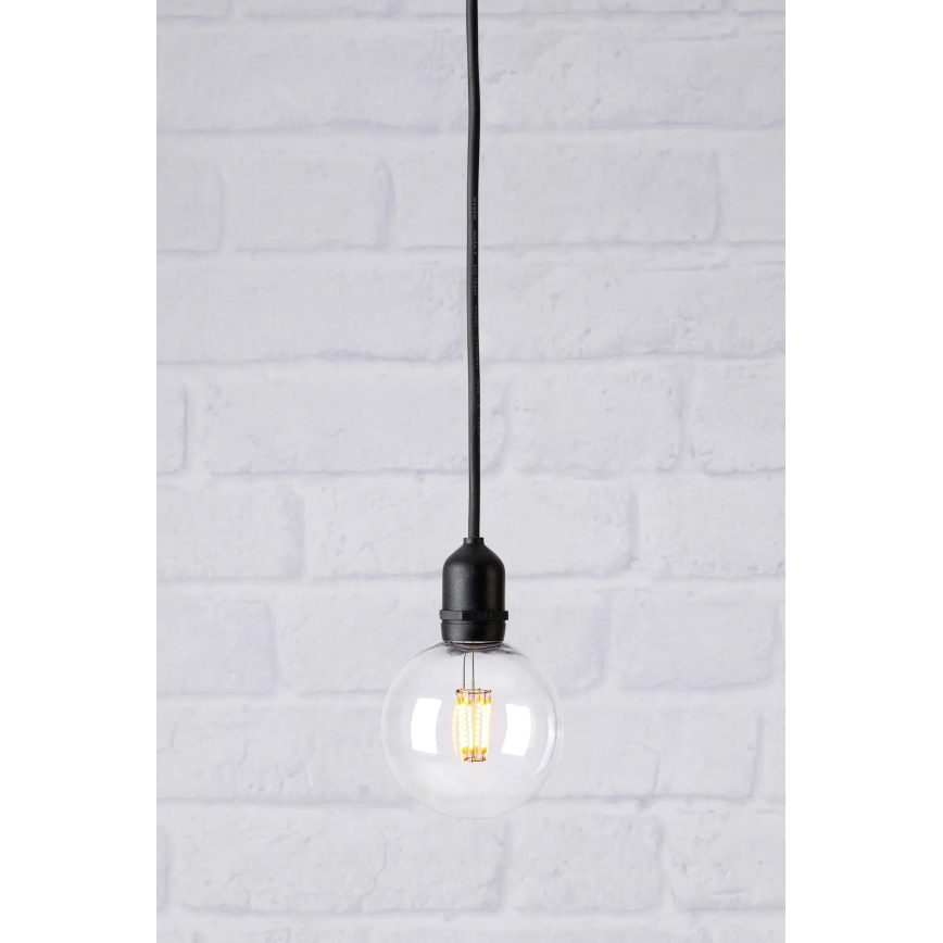 Markslöjd 107989 - LED välirippvalgusti GARDEN24 LED/2,86W/24V IP44 must/selge