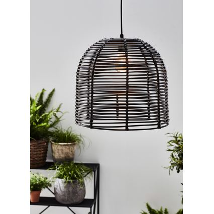 Markslöjd 107990 - LED välirippvalgusti GARDEN24 LED/2,86W/24V IP44 rotang/must