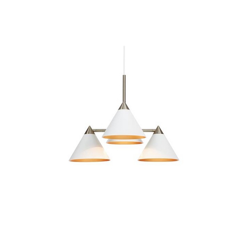 Markslöjd 108077 - Lühter KLINT 4xE14/40W/230V valge