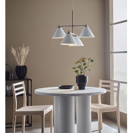 Markslöjd 108077 - Lühter KLINT 4xE14/40W/230V valge