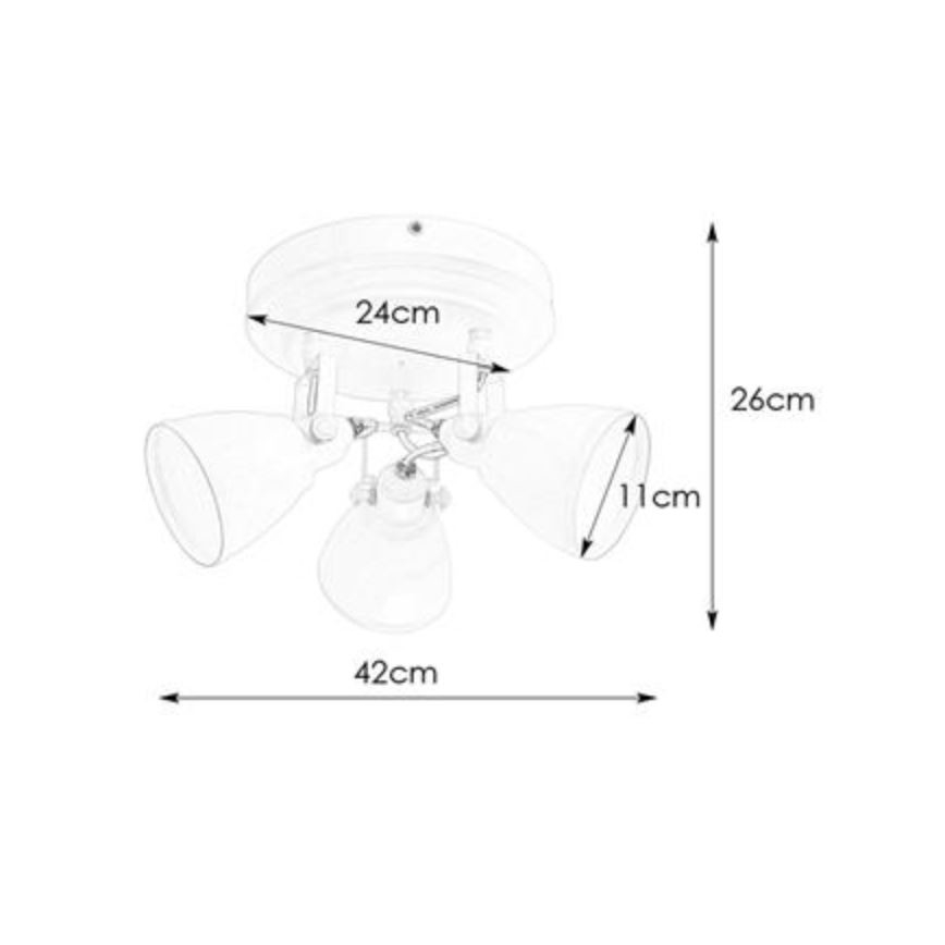 Markslöjd 108083 - Vannitoa kohtvalgusti FJÄLLBACKA 3xG9/20W/230V IP44 valge