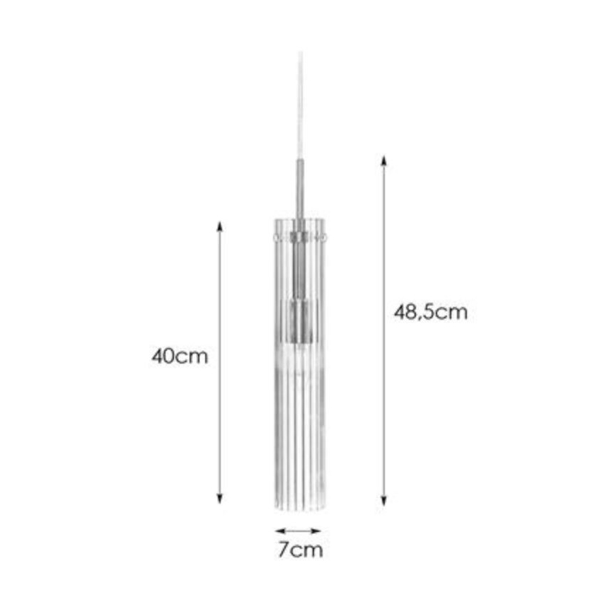 Markslöjd 108112 - Lühter TUBO 1xE14/40W/230V