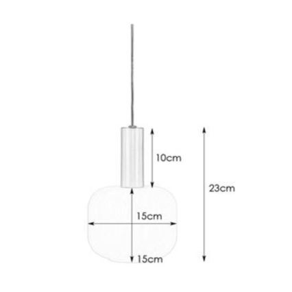 Markslöjd 108122 - Lühter SOBER 1xE14/40W/230V matt kroom