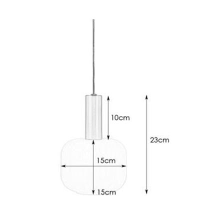 Markslöjd 108123 - Lühter SOBER 1xE14/40W/230V messing