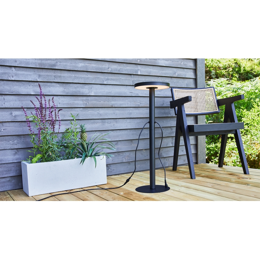 Markslöjd 108173 - LED välisvalgusti GARDEN24 LED/5W/24V 75 cm IP44 must