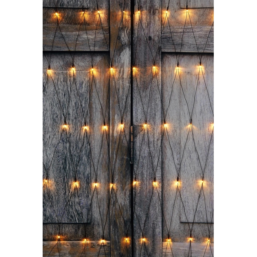 Markslöjd 108178 - LED välistingimustes kasutatav jõulukardin GARDEN24 160xLED/4W/24V 2x2m soe valge