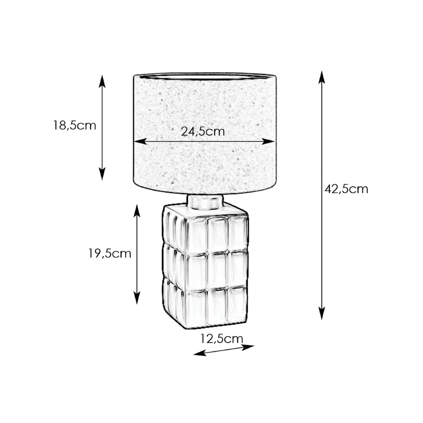 Markslöjd 108248 - Laualamp CUSCINI 1xE14/40W/230V