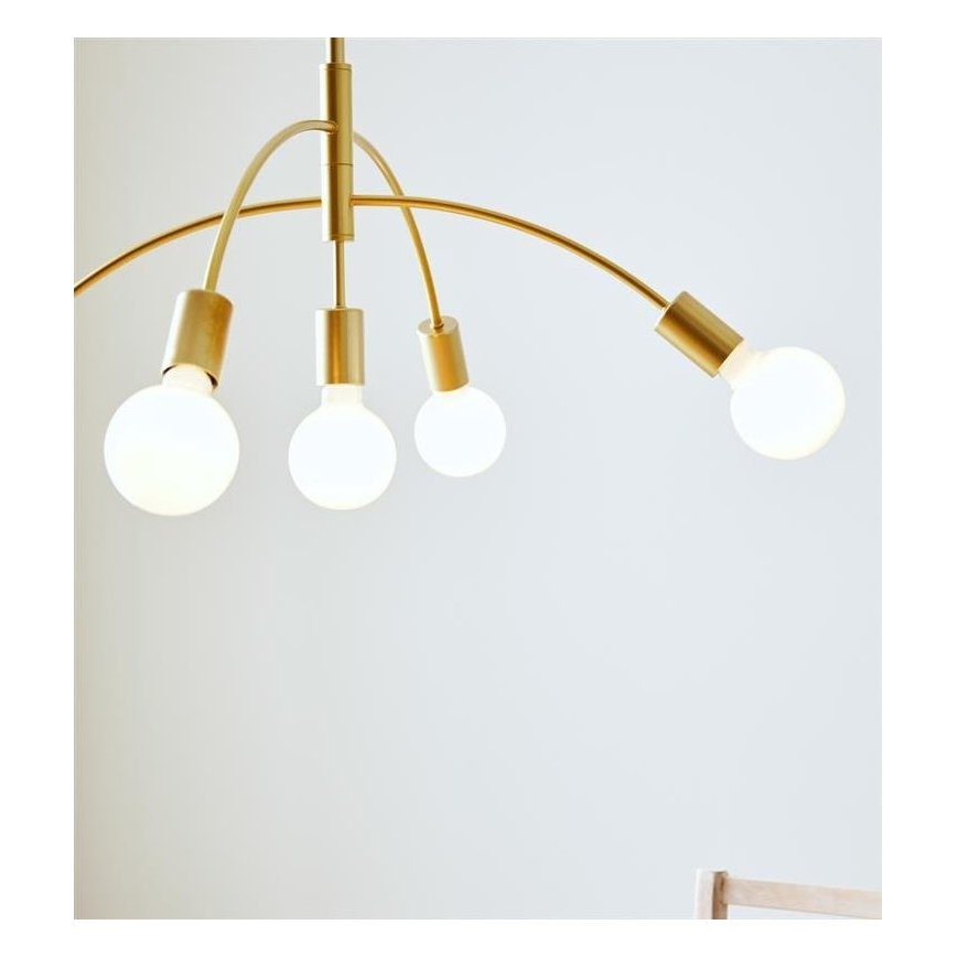 Markslöjd 108287 - Lühter CYGNUS 5xE27/40W/230V kuldne